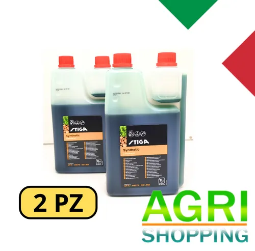 Olio Miscela STIGA Synthetic 2T Con Dosatore LT.1 Verde PZ.2