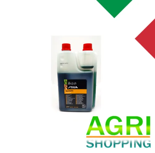 Olio Miscela STIGA Synthetic 2T Con Dosatore LT.1 Verde