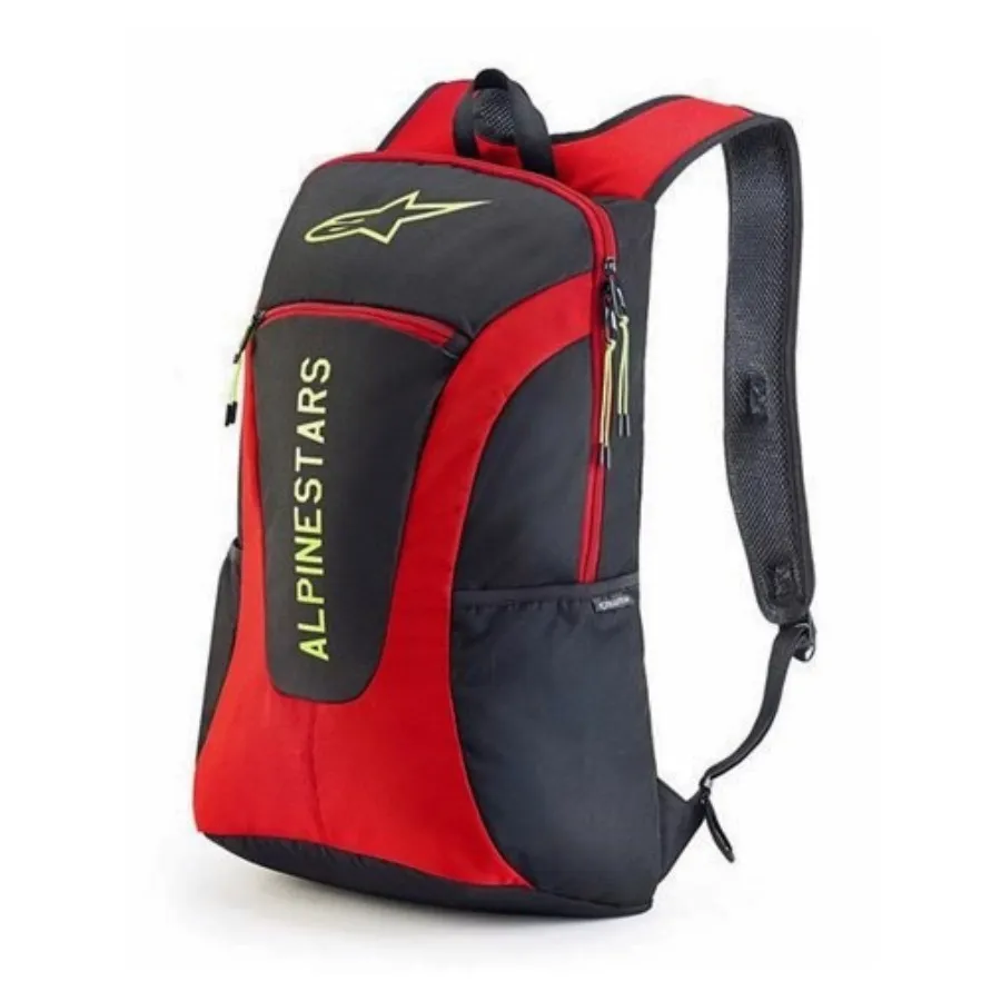 ALPINESTARS – GFX BACKPACK BLACK/RED/HI VID YELLOW OS