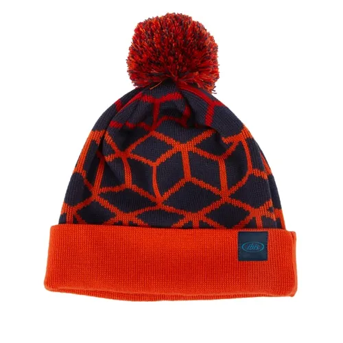 Ibis – Beanie Geometric Cube Navy/Orange