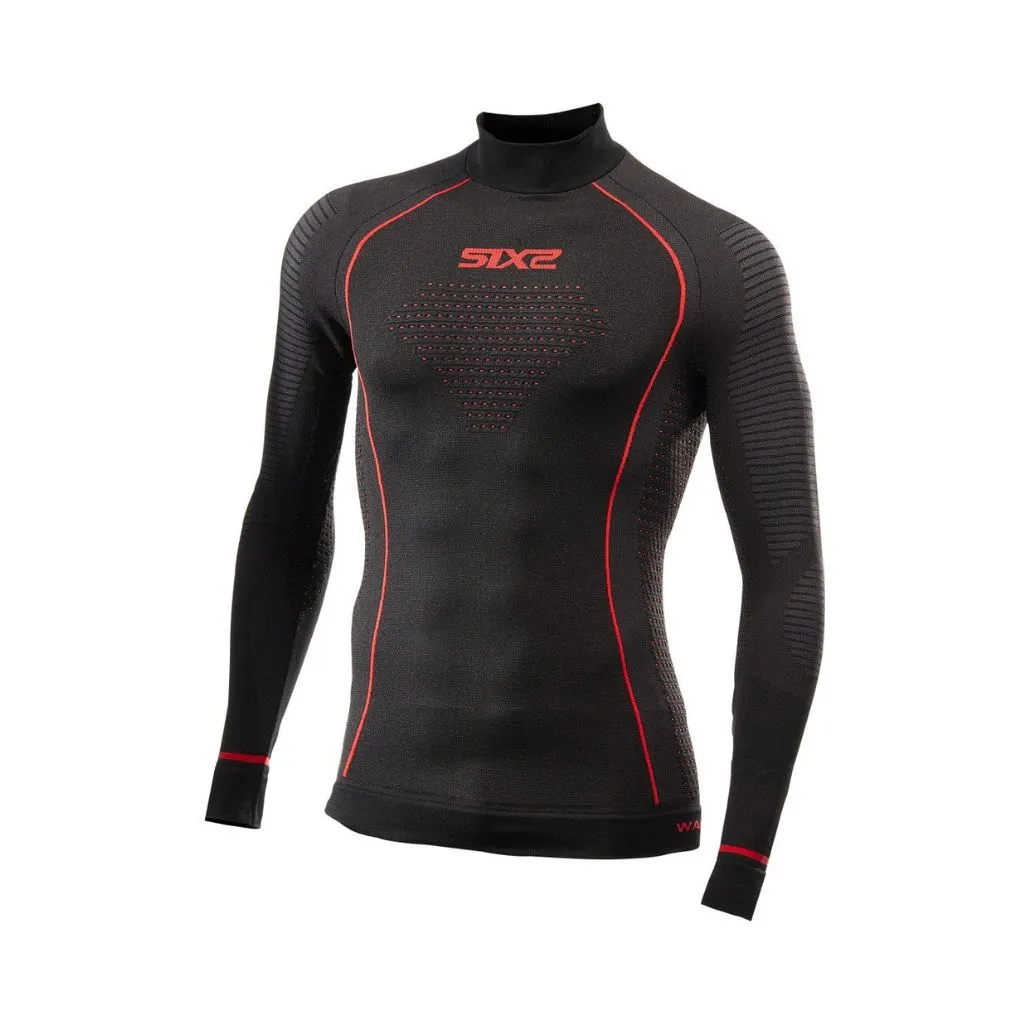 SIXS – MAGLIA TERMICA MANICHE LINGHE CON LUPETTO