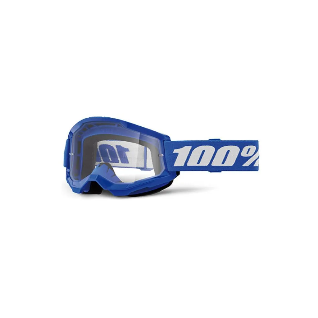 MASCHERA 100% STRATA 2 BLUE – LENTE TRASPARENTE