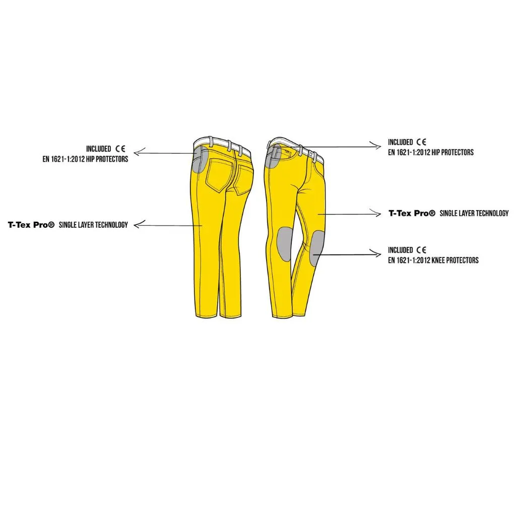 PMJ – DEUX JEANS MOTO UOMO T-TEX PRO - immagine 2