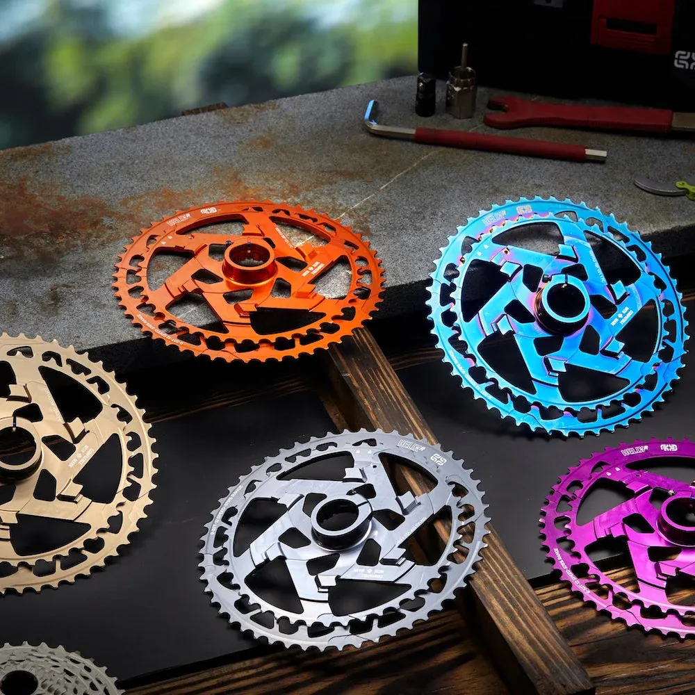 Cluster per cassetta Helix Race 12v | 43-52T (e*spec)