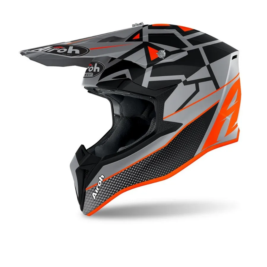 AIROH – WRAAP YOUTH MOOD ORANGE MATT