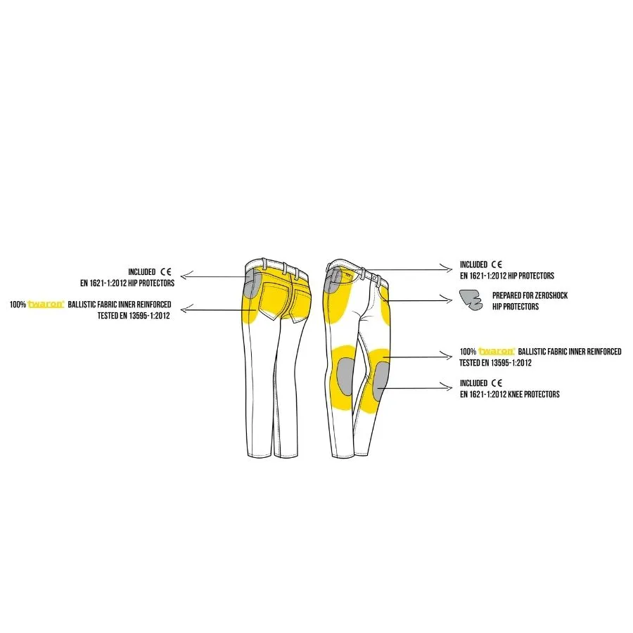 PMJ – DAKAR JEANS MOTO UOMO - immagine 2