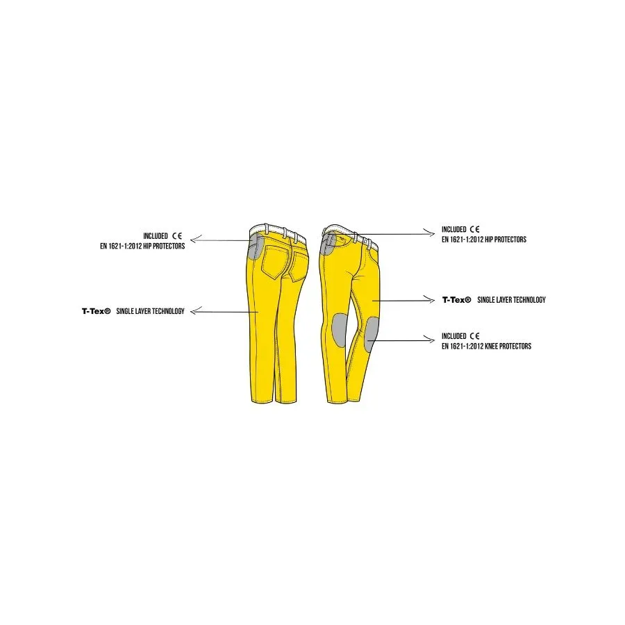 PMJ – NEWRIDER JEANS MOTO DONNA - immagine 2