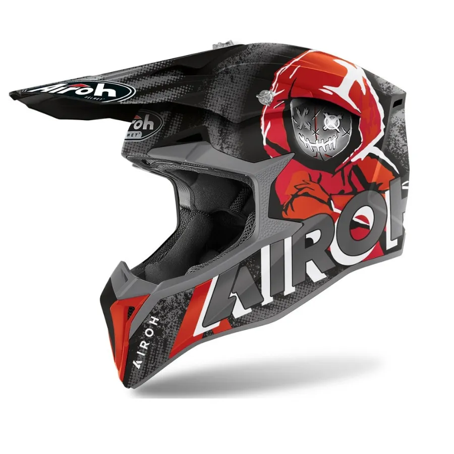 AIROH – WRAAP ALIEN RED MATT