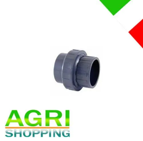 Bocchettone a Incollaggio Filettato Femmina 2″ in PVC