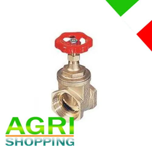 Saracinesca in Ottone 3″ con Volantino