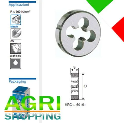 Filiera Tonda M 16X2 Pz.1 KRINO