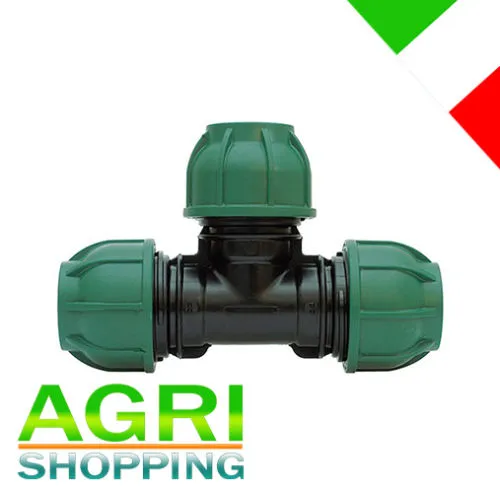 Tee a 90°D. 40X40X40