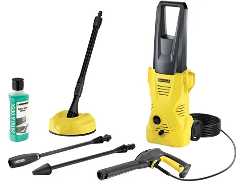 Idropulitrice Acqua Fredda 1400 Watt KARCHER Pressione 110 BAR con Accessori K2 + KIT CASA