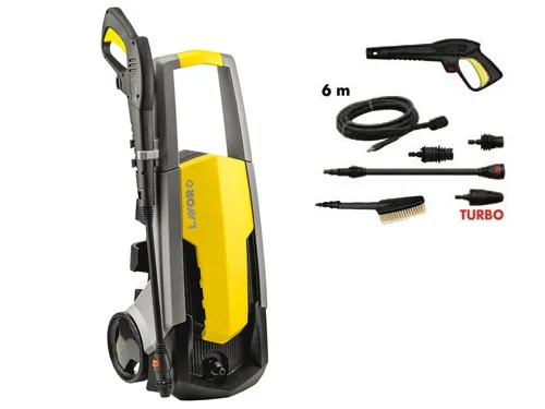 Idropulitrice Acqua Fredda LAVOR 130 bar Potenza 1800W Tubo 6mt Portatile RACE 130