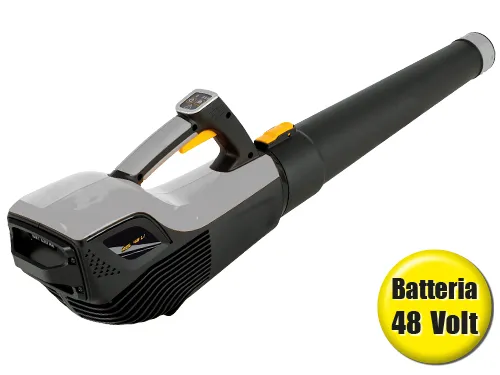 Soffiatore a Batteria 48V ALPINA con Regolazione della Velocità Batteria 2.0Ah e Caricabatterie ABL 48