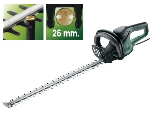 Tagliasiepi Elettrico a Filo BOSCH Potenza 480W Lama 50cm ProSilence UNIVERSAL HEDGECUT 50