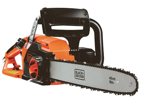 Elettrosega 2200 Watt a Filo BLACK+DECKER Barra 45cm Doppia Impugnatura CS 2245