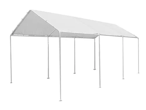 Gazebo in Acciaio con Struttura Tubolare 300x600x285cm CAR PARK SINGLE