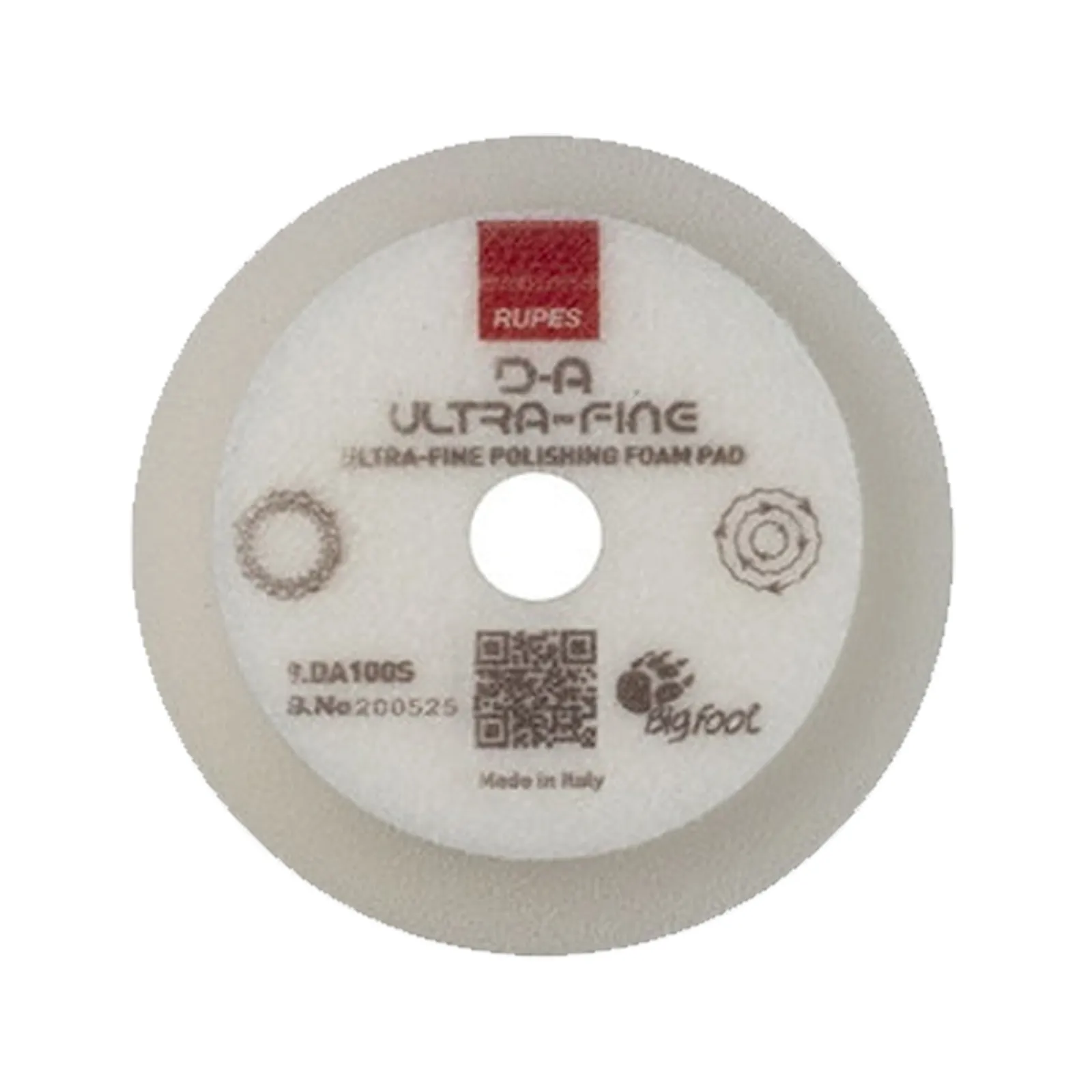 Tampone Velcrato Lucidatura Carrozzeria RUPES Vari Diametri D-A ULTRA FINE BIANCO 9.DA Series S (Soft) - immagine 5