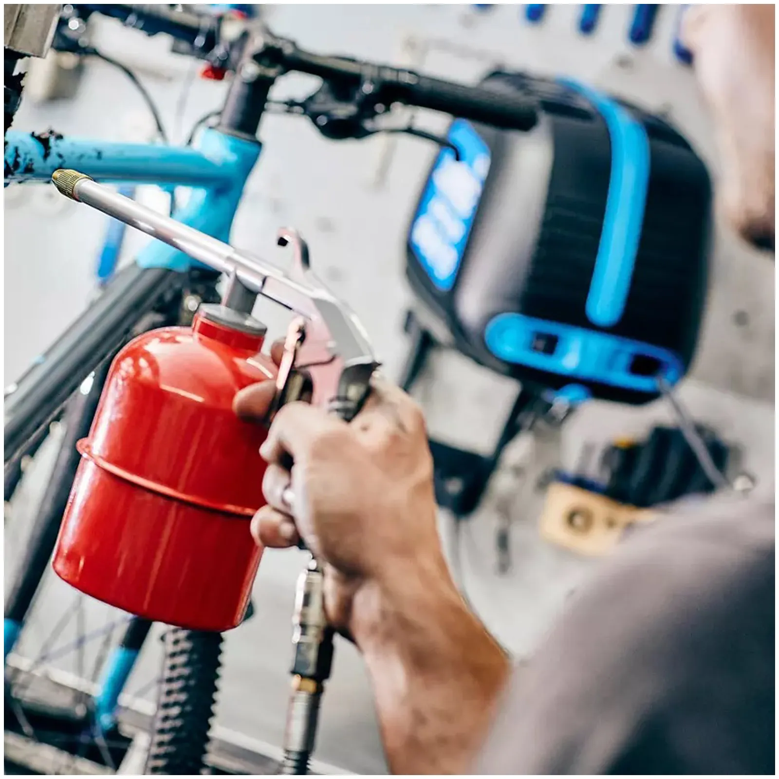 Compressore Aria a Muro Silenziato ABAC con Avvolgitubo da 10 metri Monofase 8 BAR Portata 160 litri/minuto modello XPN O15 - immagine 9