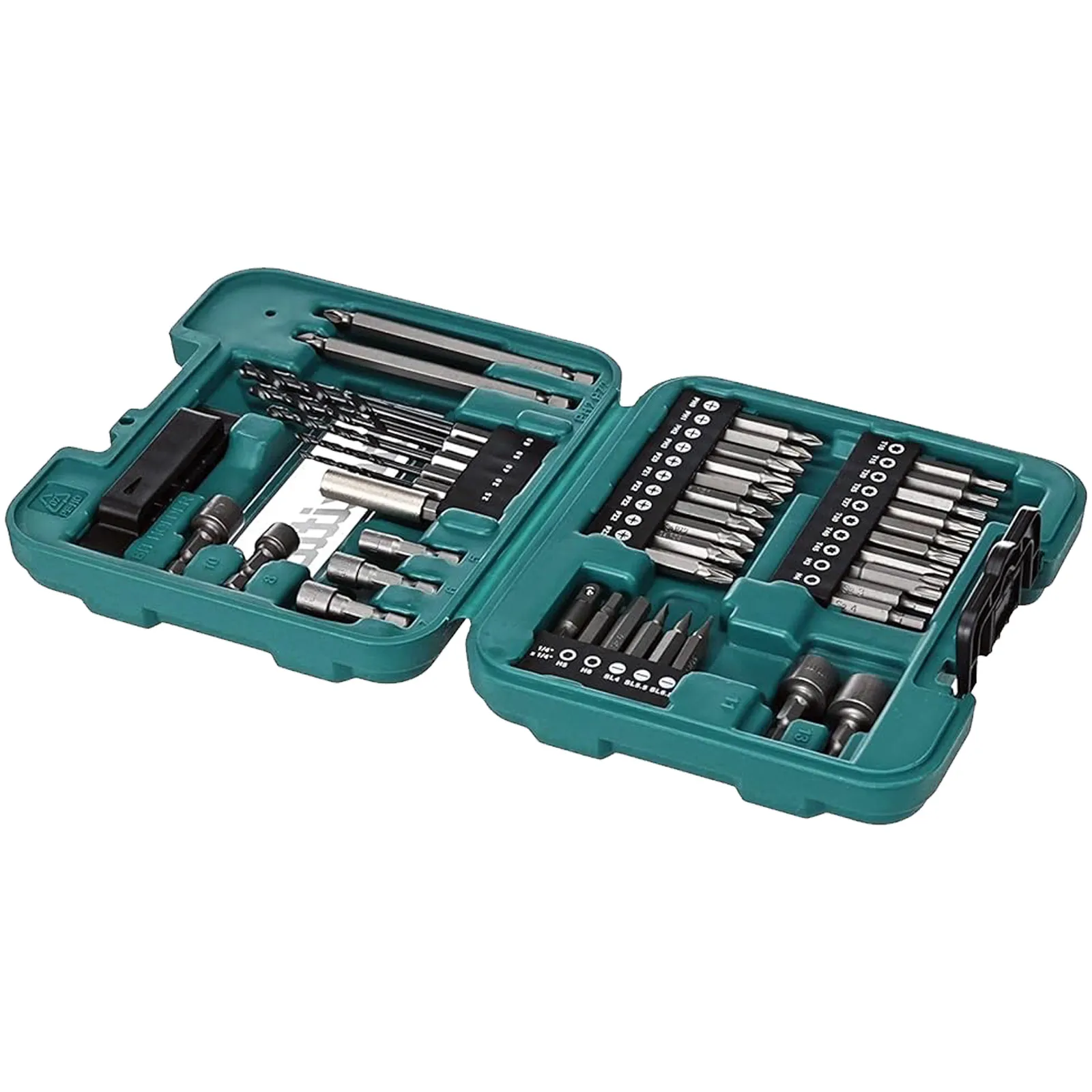 Assortimento 42 pezzi MAKITA Punte Trapano Bussole Inserti Avvitatura Bit Accessori in Valigetta articolo D-58877 - immagine 2