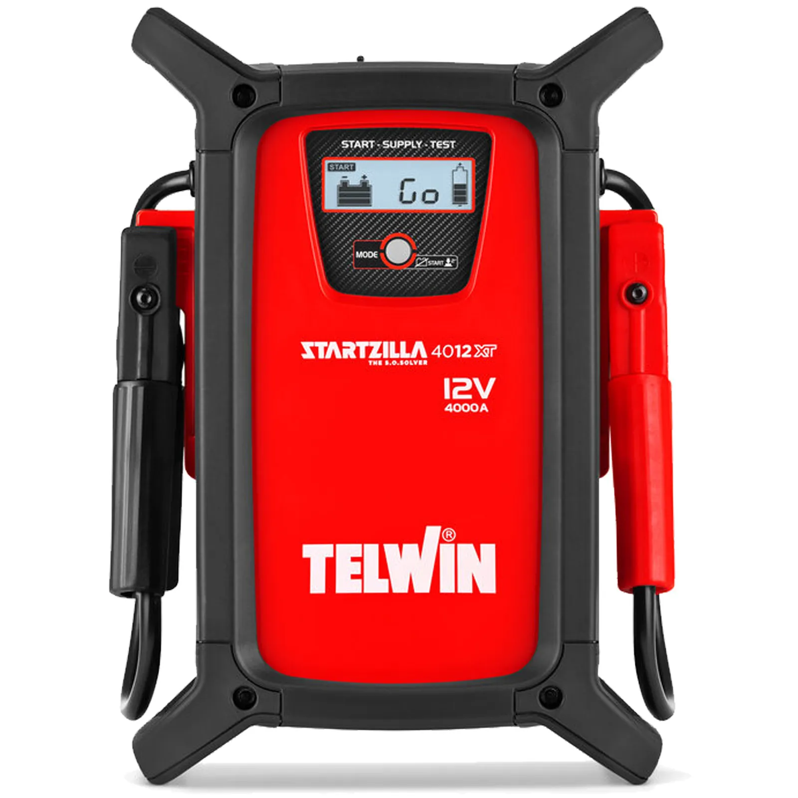 Avviatore Alimentatore Tester per Auto 12V TELWIN Multifunzione LCD 3 Funzioni Professionale STARTZILLA 4012 XT - immagine 3