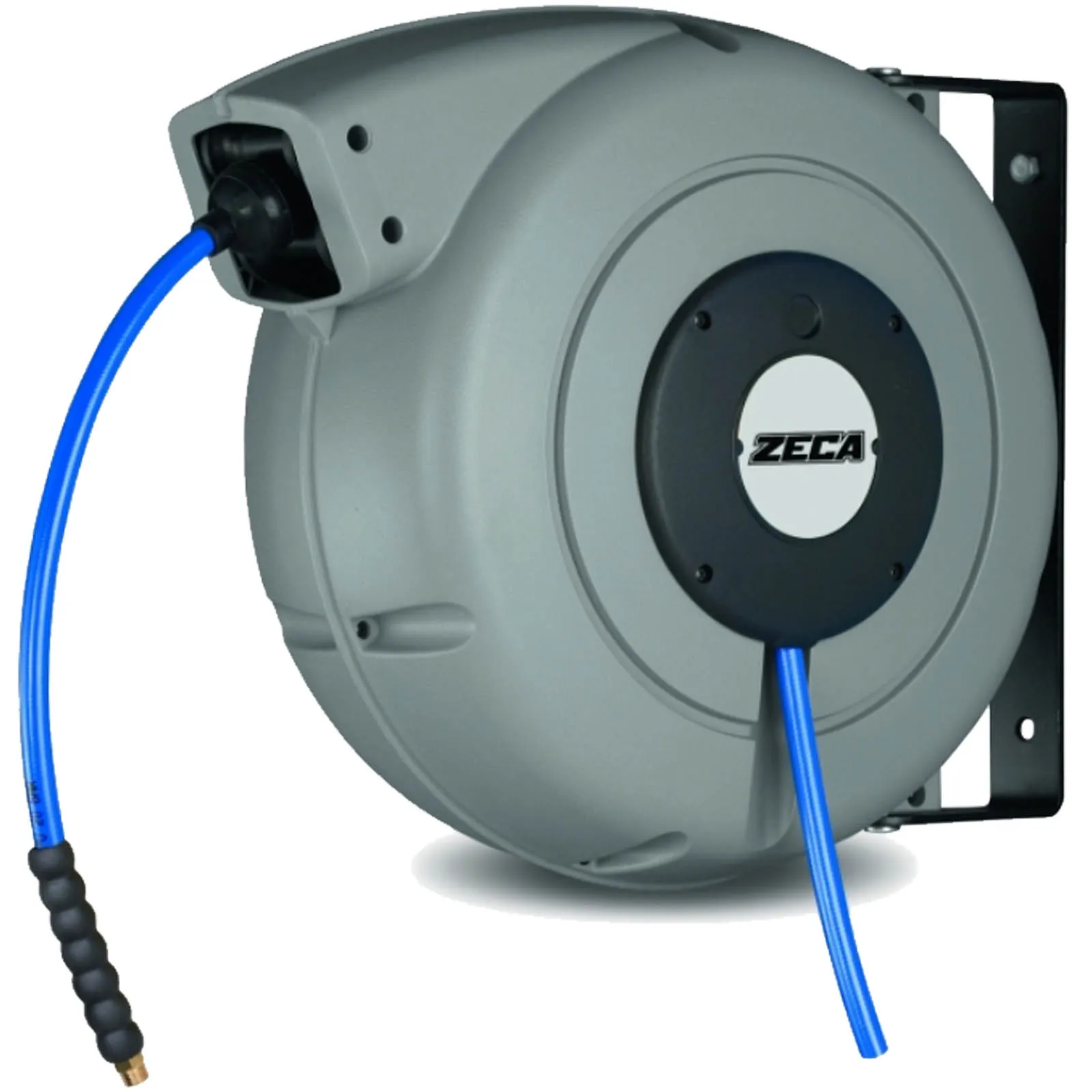 Avvolgitubo a Muro per Aria e Acqua ZECA con Tubo da 10 Metri Avvolgitore Automatico Professionale serie 805 - immagine 3