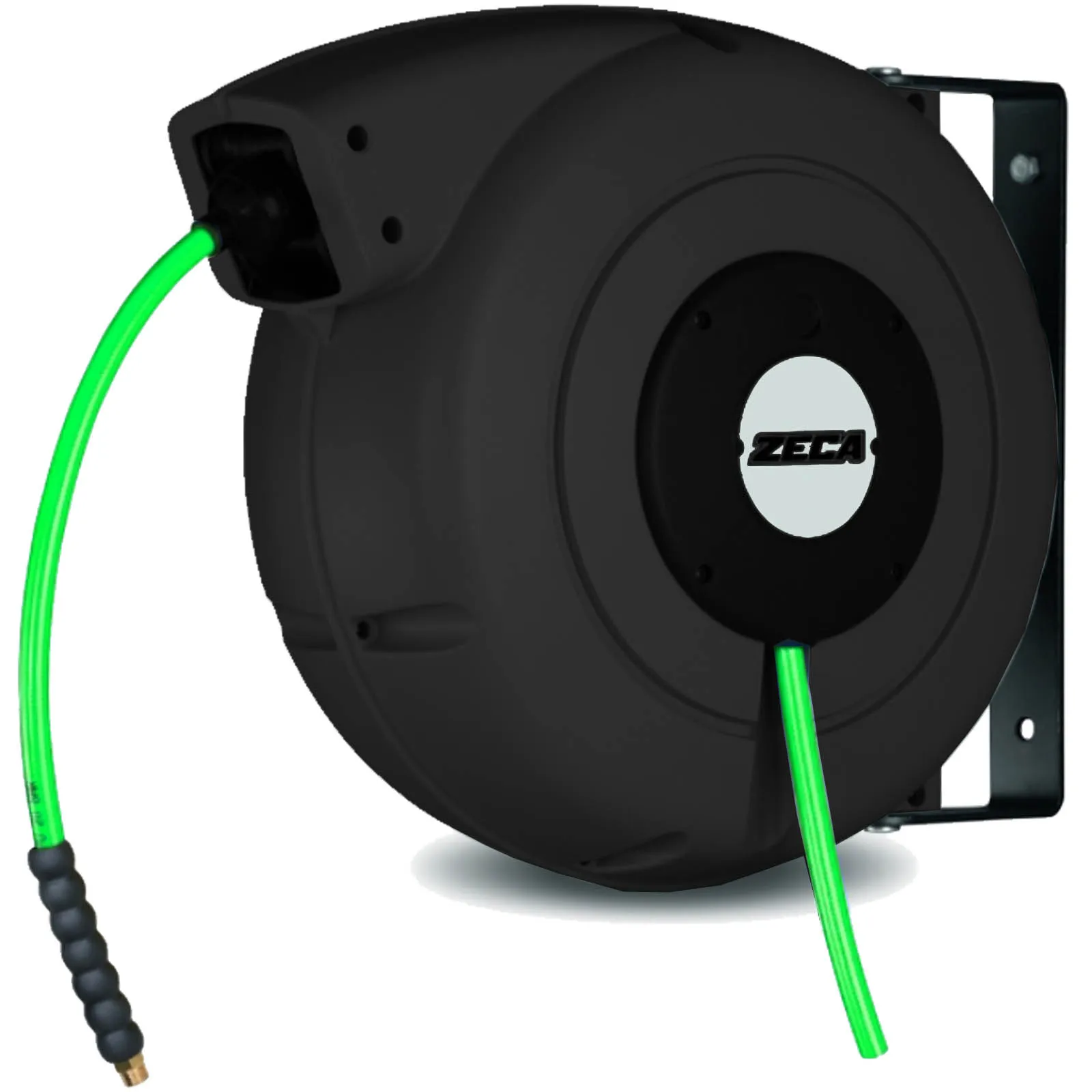 Avvolgitubo a Muro per Aria e Acqua ZECA con Tubo da 10 Metri Avvolgitore Automatico Professionale serie 805 - immagine 4