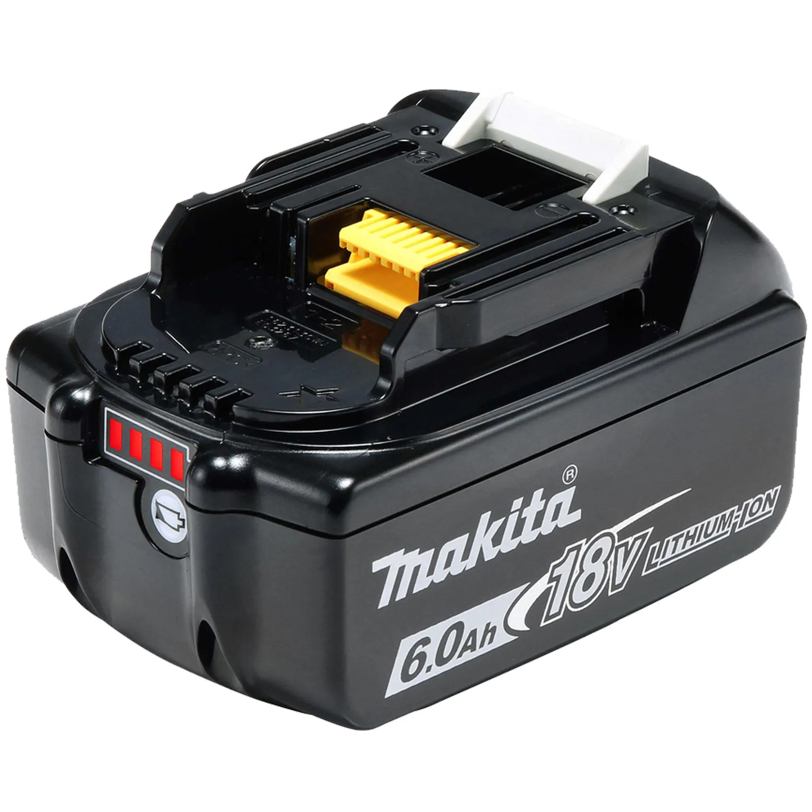 Batteria LXT® 18Vmax MAKITA Capacità 6,0 Ah Indicatore di Carica LED Ricarica 55 Minuti modello BL1860B codice 197422-4