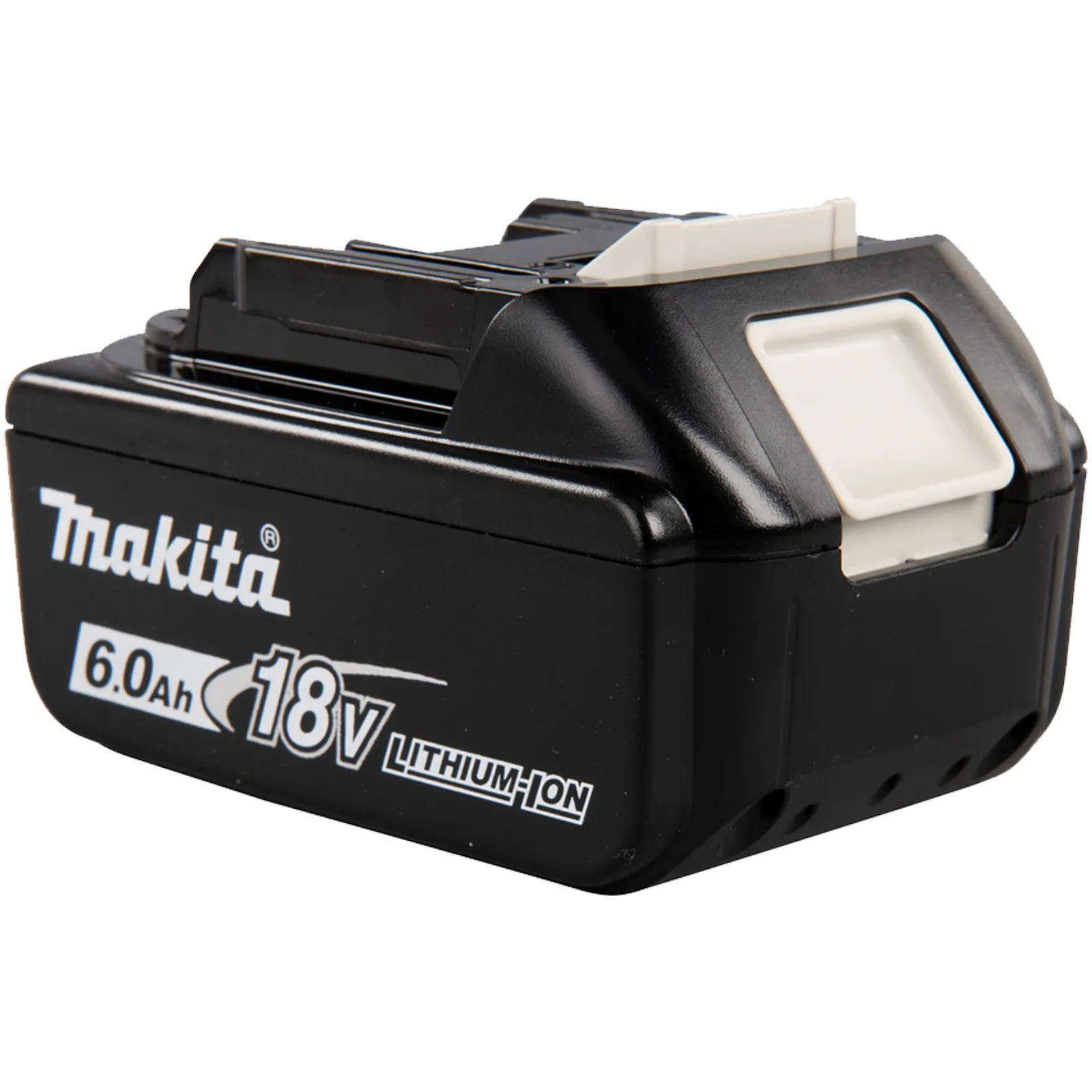 Batteria LXT® 18Vmax MAKITA Capacità 6,0 Ah Indicatore di Carica LED Ricarica 55 Minuti modello BL1860B codice 197422-4 - immagine 5
