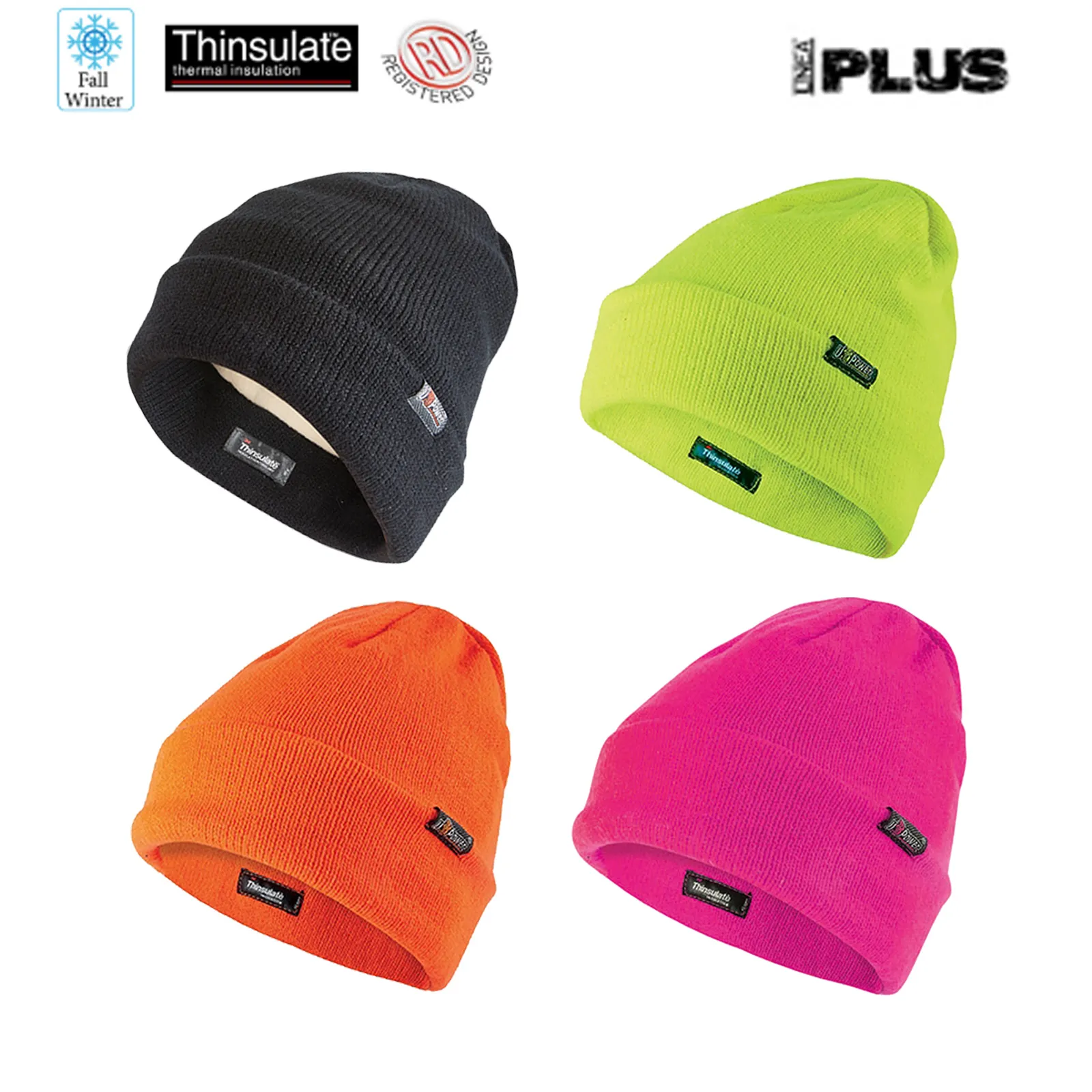 Berretto INVERNALE Cappello Cappellino Cuffia U-POWER Uomo Donna Imbottito Thinsulate® ONE - immagine 2