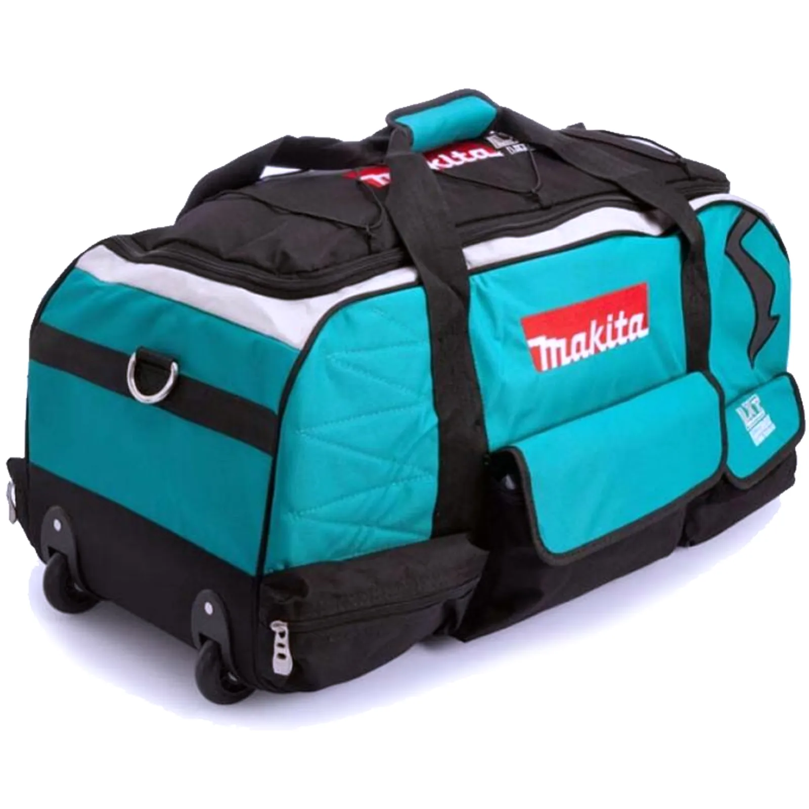 Borsa Borsone Porta Attrezzi da Lavoro MAKITA con Ruote Valigia Utensili 6 Tasche articolo 831279-0 - immagine 5