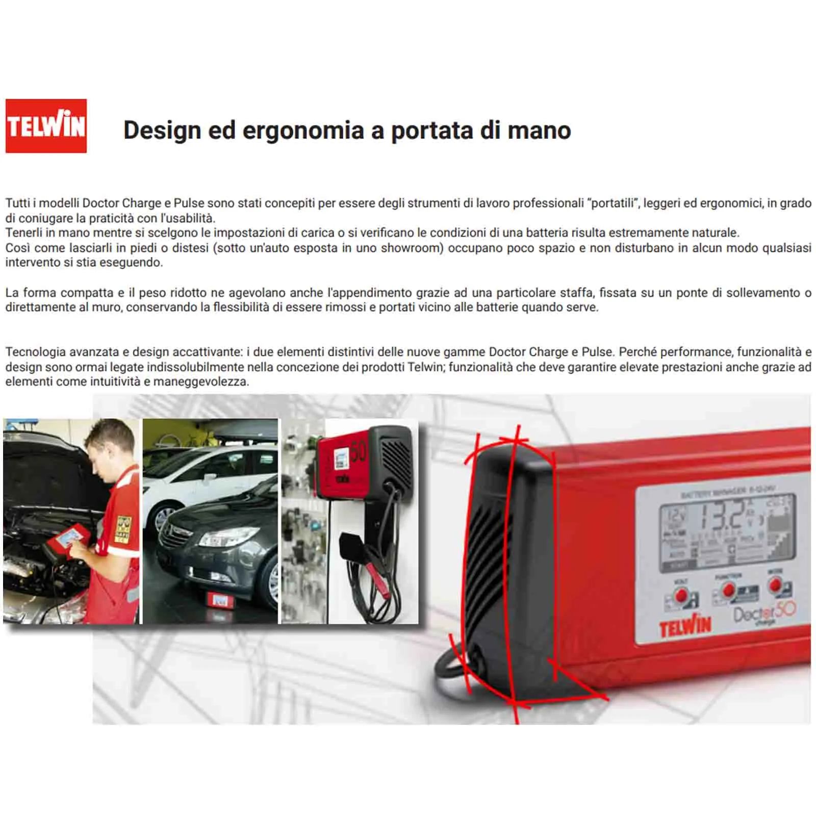 Mantenitore di Carica Batterie 12 24V TELWIN per Auto Moto Camion Professionale TELWIN PULSE 30 - immagine 7