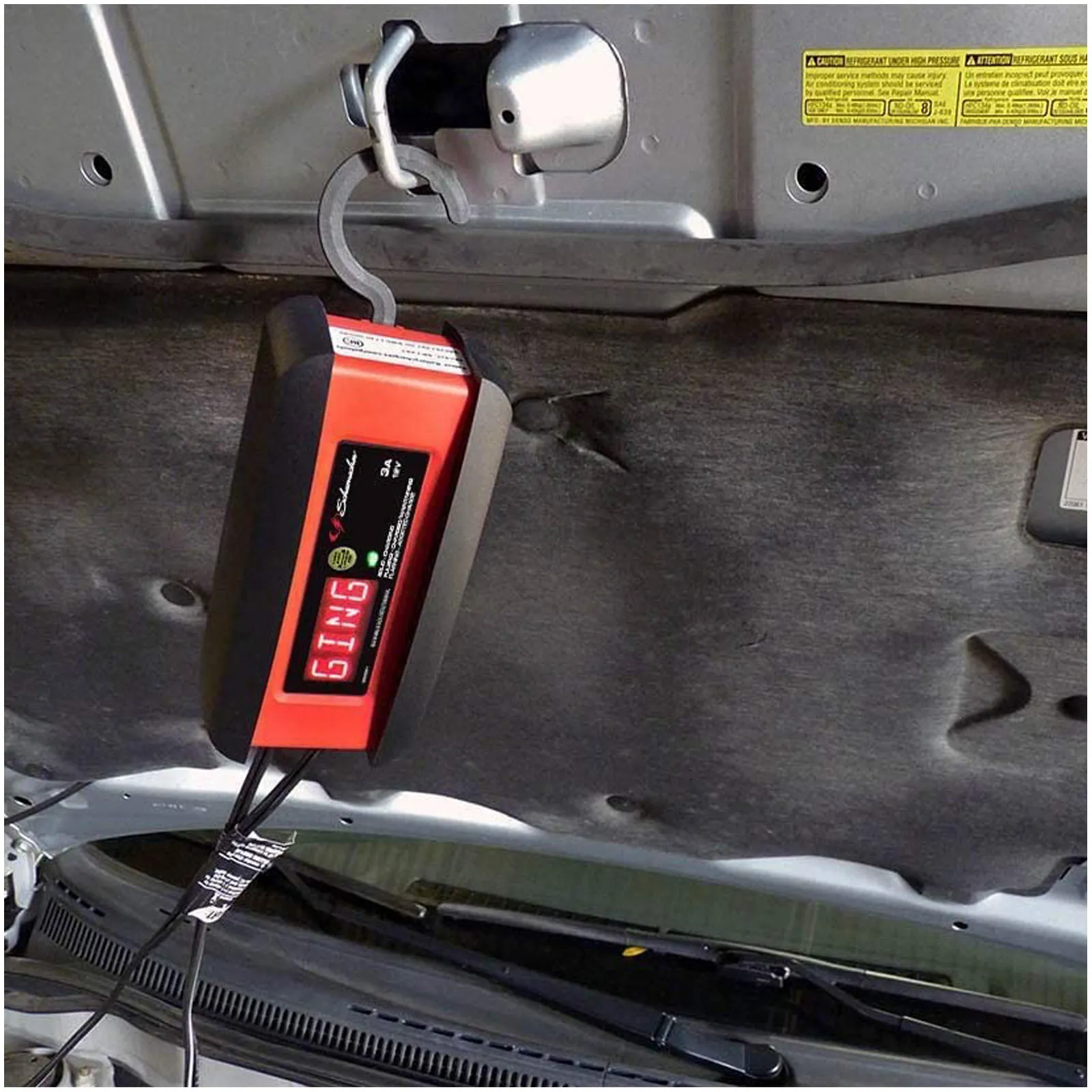 Caricabatterie Mantenitore di Carica SCHUMACHER Tester Ripristino per Batterie Auto Moto 12V modello SPI 3 - immagine 9
