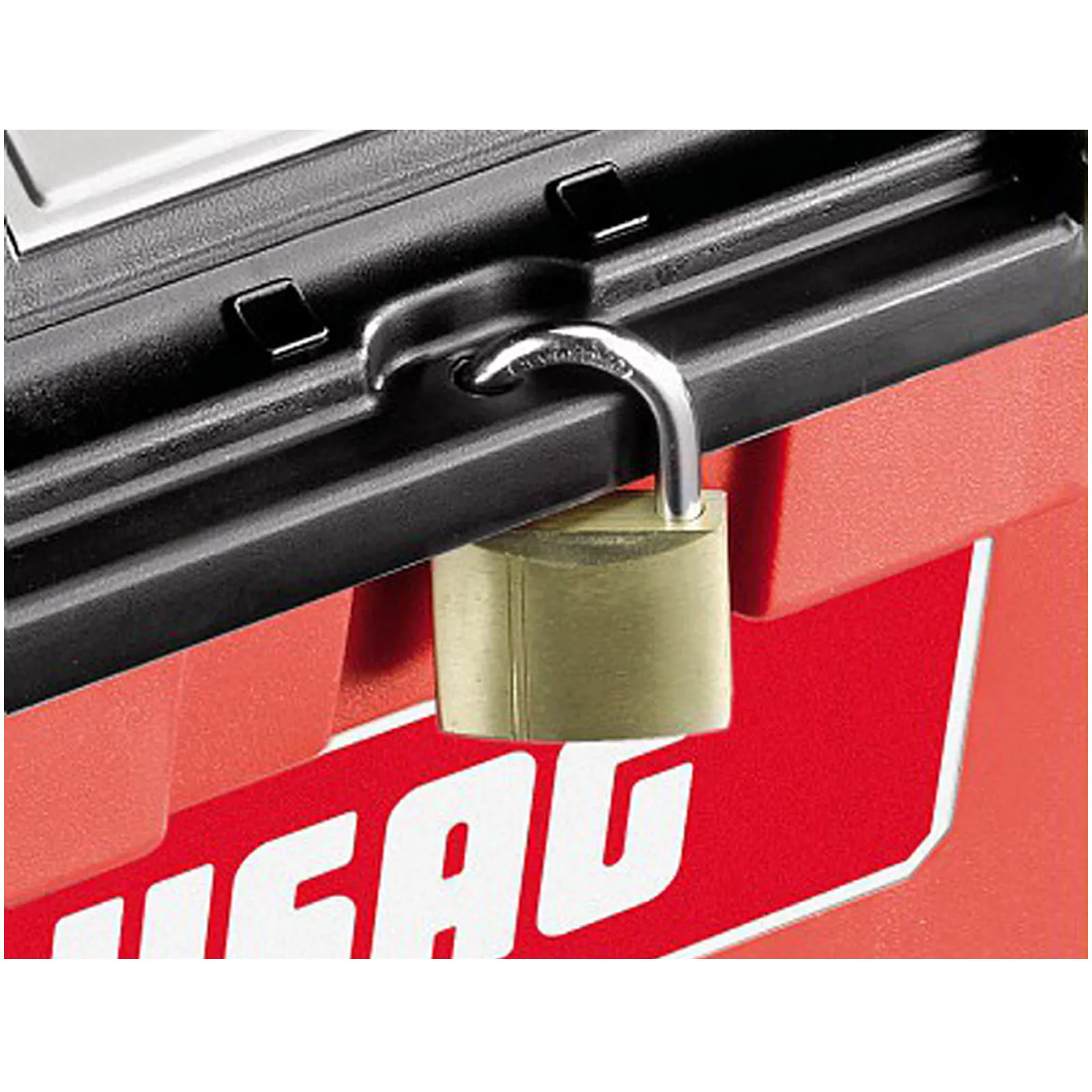 Cassetta Porta Utensili Attrezzi e Minuteria USAG Valigetta in Plastica con Vassoio e Maniglia a Scomparsa 641 - immagine 5