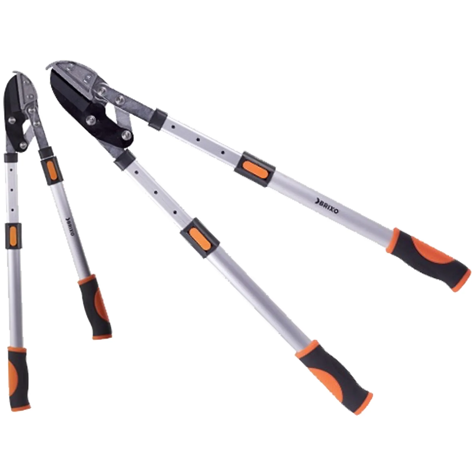 Cesoia Tronca Rami Manuale Telescopica per la Potatura BRIXO Lame in Acciaio con Rivestimento Antiaderente 540058 - immagine 2