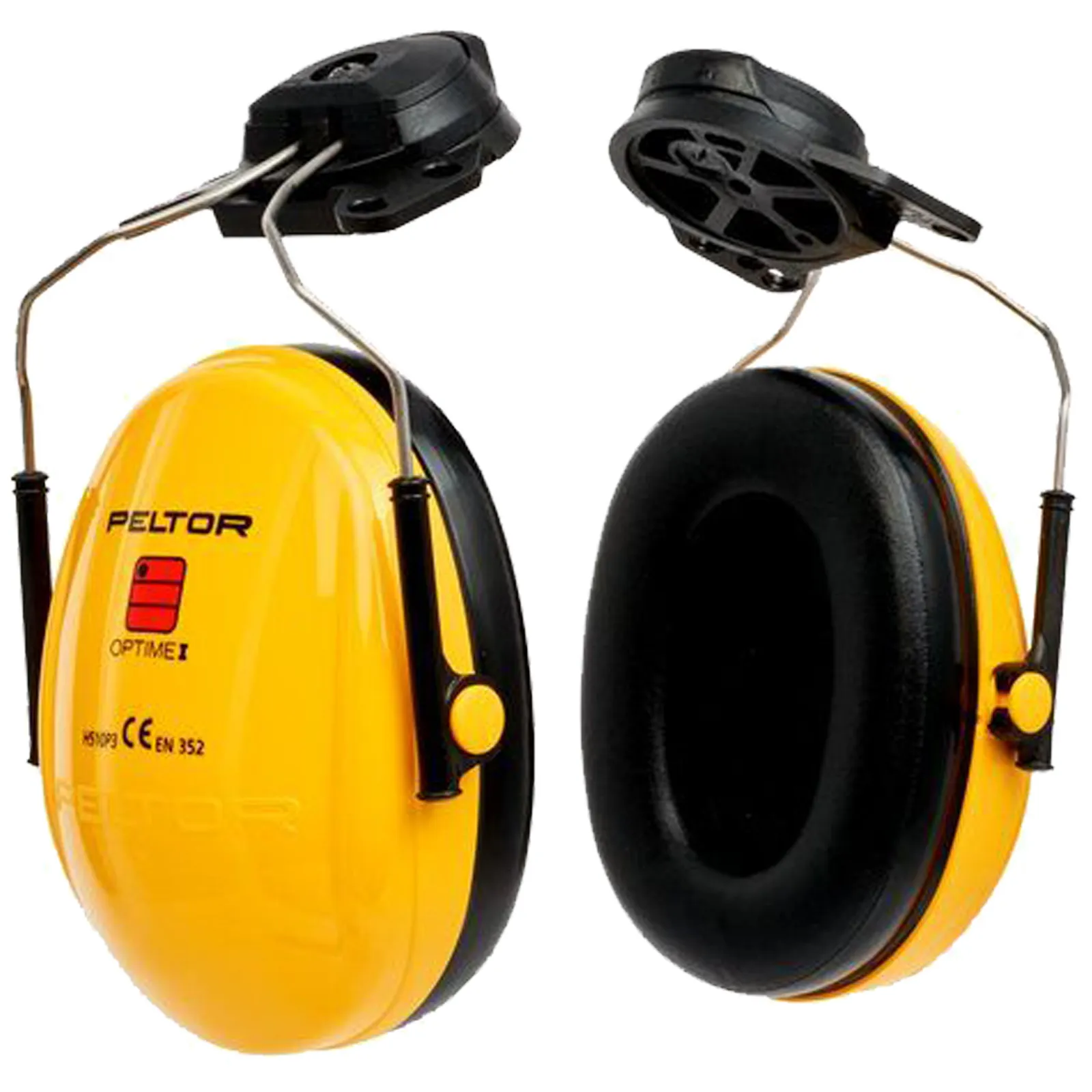 Cuffia Anti Rumore Attacco Elmetto 3M PELTOR OPTIME I Attenuazione 87/98dB DPI H510P3E-405-GU - immagine 2