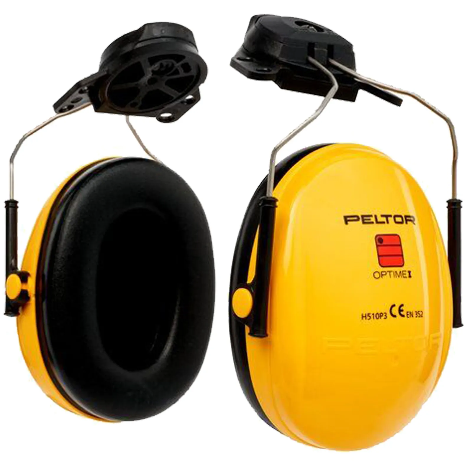 Cuffia Anti Rumore Attacco Elmetto 3M PELTOR OPTIME I Attenuazione 87/98dB DPI H510P3E-405-GU - immagine 3