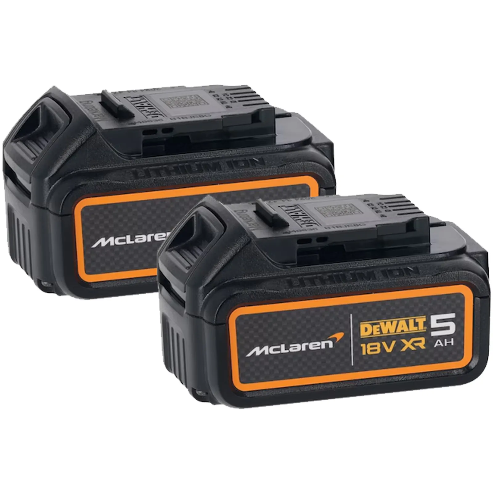 Trapano Avvitatore con Percussione DEWALT Coppia 90Nm Batteria 18V XR Motore Brushless Limited Edition McLaren F1 Team modello DCD85MP2T-QW - immagine 9
