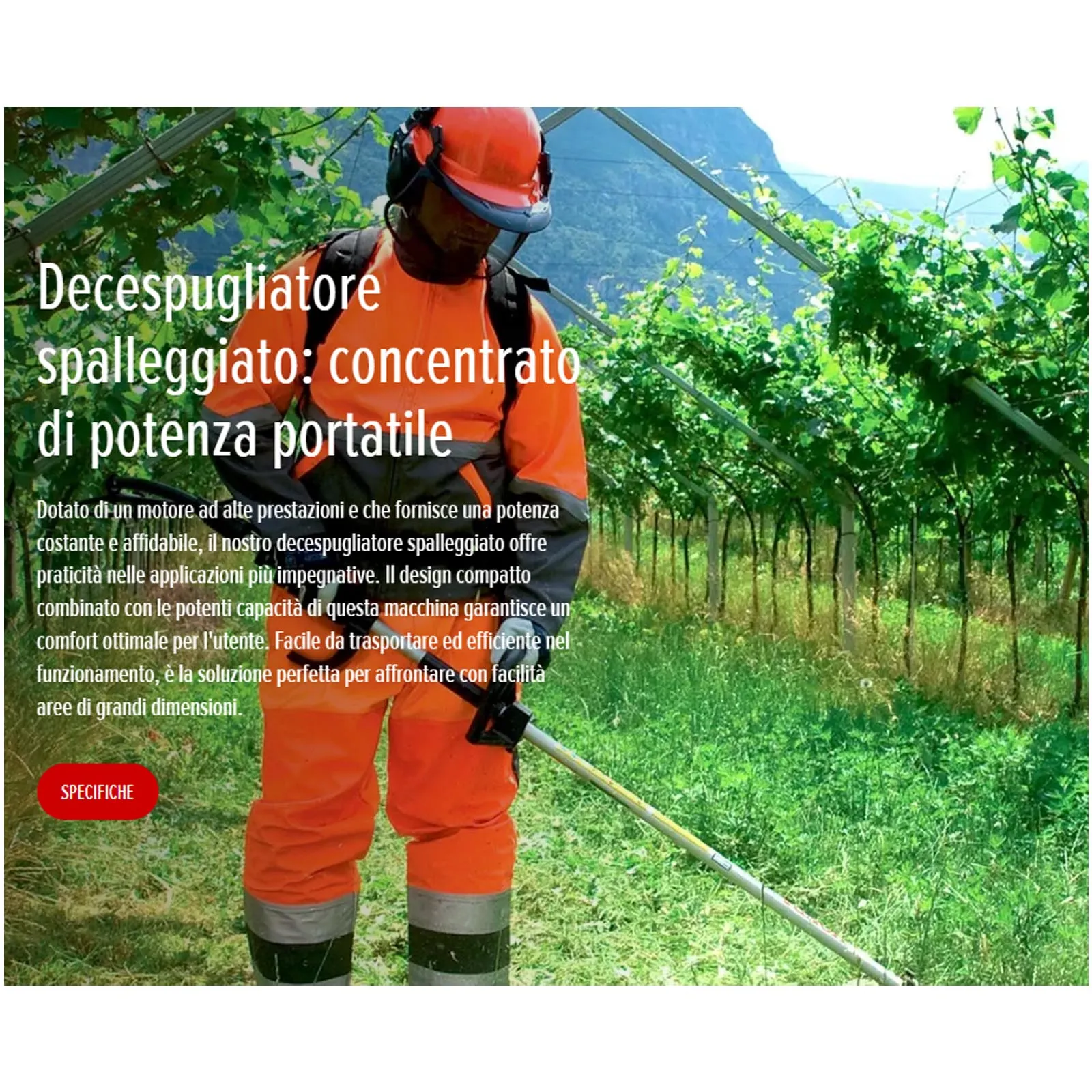 Decespugliatore Spalleggiato a Benzina HONDA Motore 4 Tempi GX35T da 35,8cc Potenza, Comfort, Maneggevolezza modello UMR 435 T - immagine 2