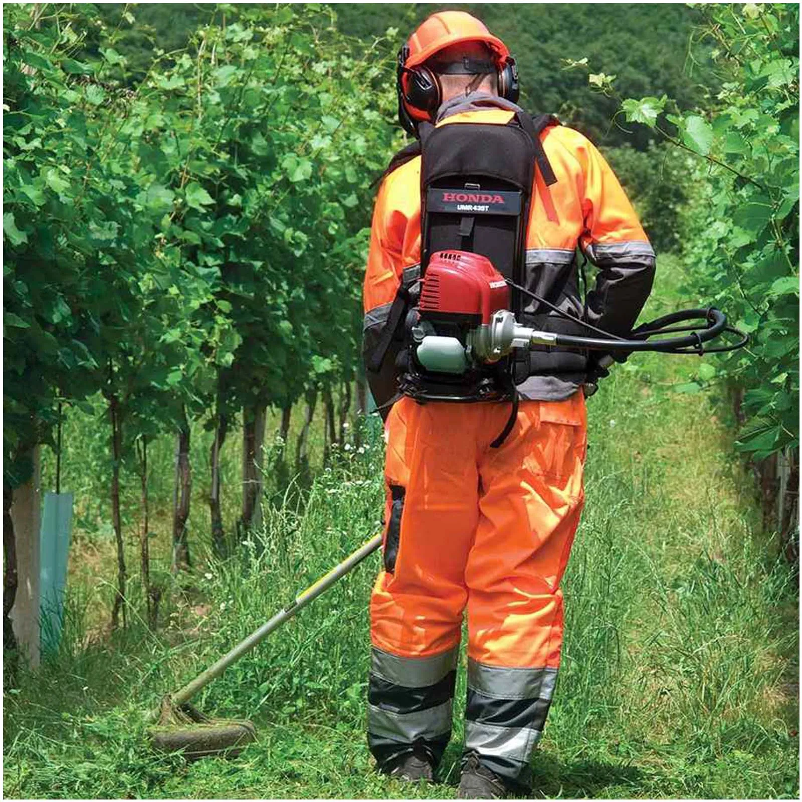 Decespugliatore Spalleggiato a Benzina HONDA Motore 4 Tempi GX35T da 35,8cc Potenza, Comfort, Maneggevolezza modello UMR 435 T - immagine 9