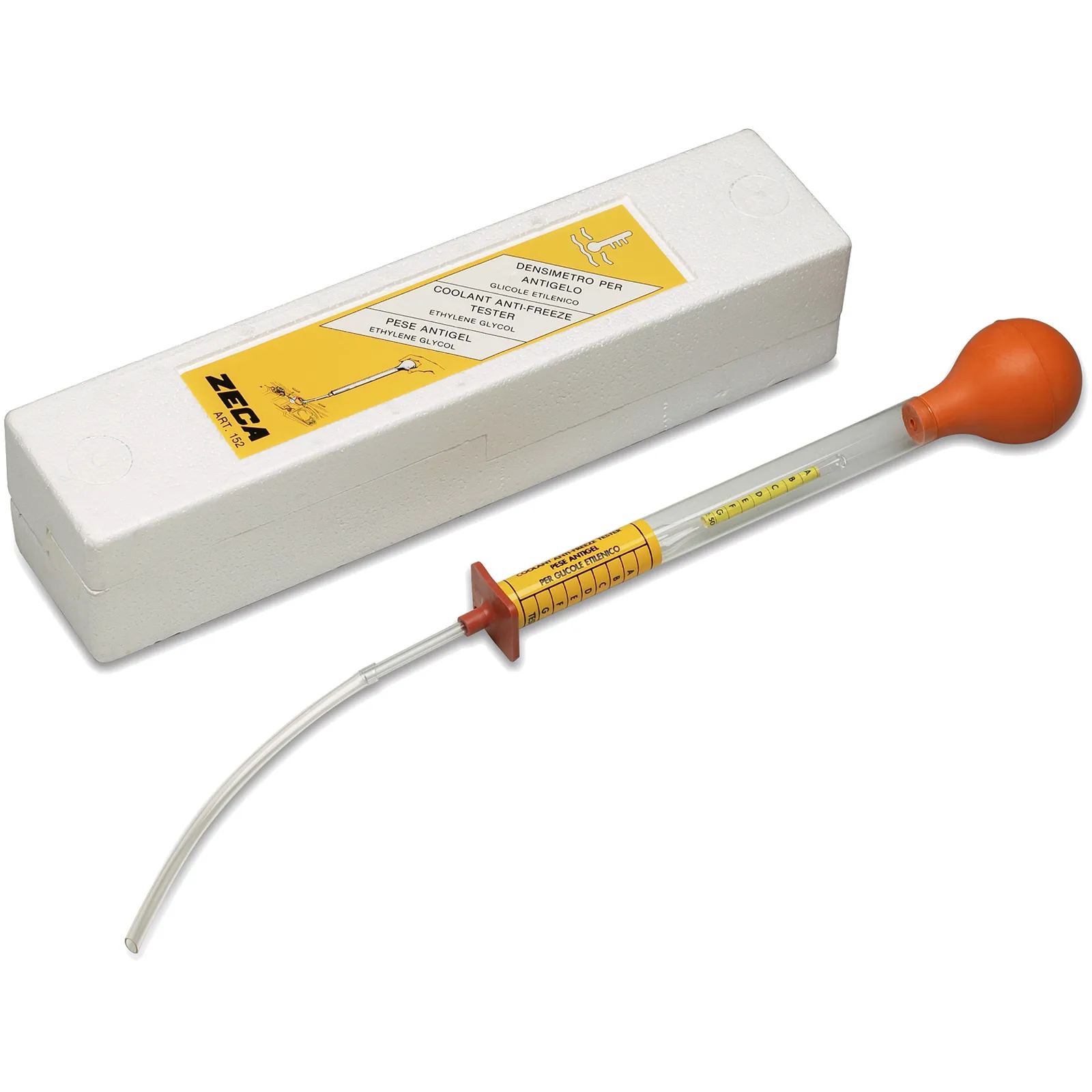 Densimetro Antigelo ZECA per il Controllo della Densità del Liquido del Radiatore articolo 152