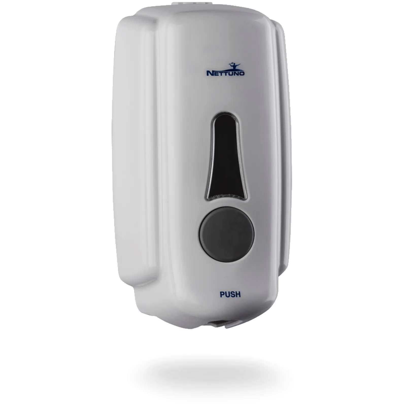 Dispenser a Muro NETTUNO per Ricariche T-S800 da 800ml Specifico per Saponi Liquidi e Creme Gel Lavamani modello T-SMALL - immagine 3