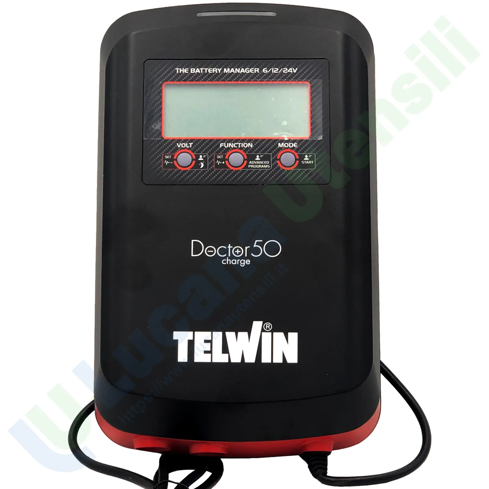 Caricabatterie 12V 24V TELWIN Tester Elettronico Mantenitore di Carica Batterie Auto Moto DOCTOR CHARGE 50