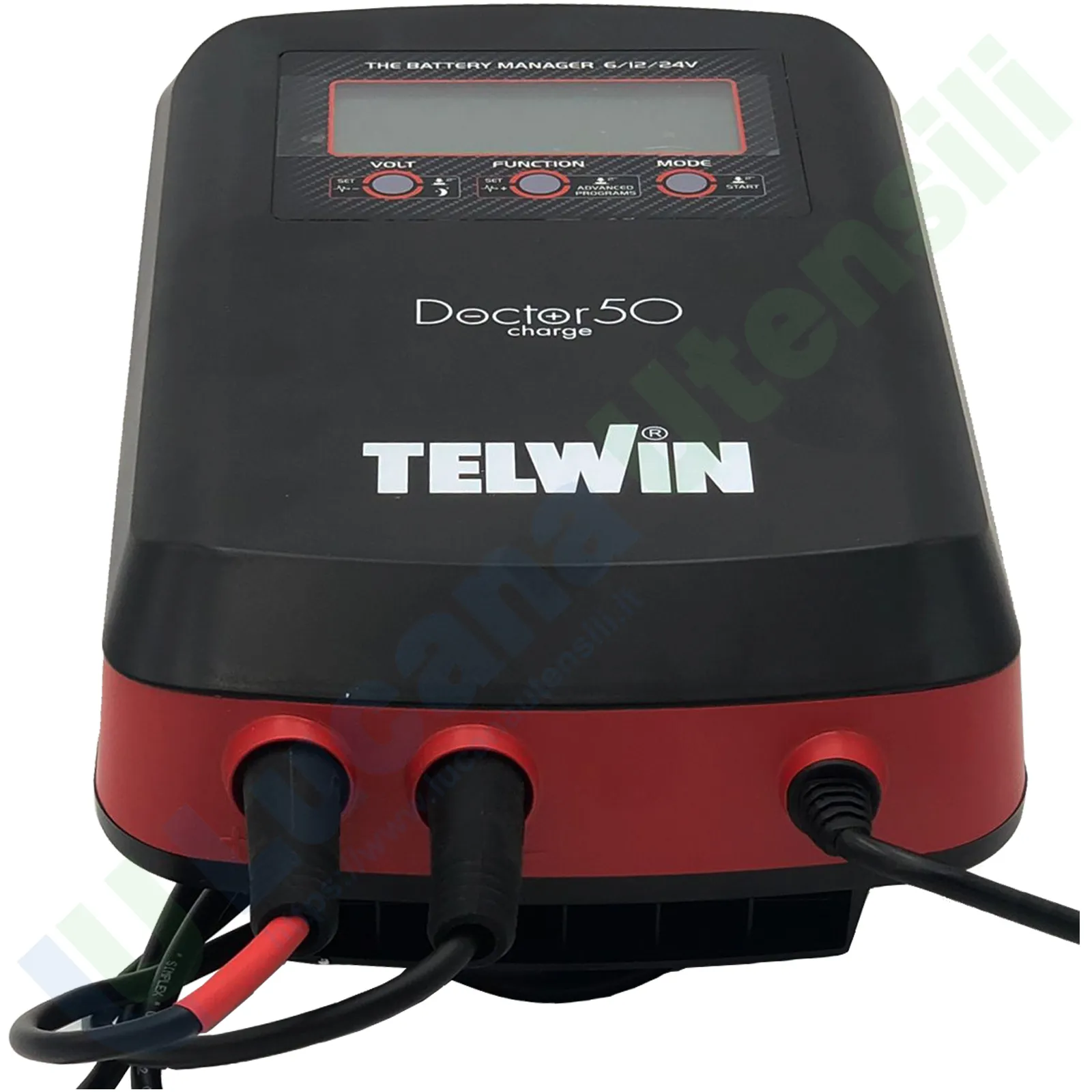 Caricabatterie 12V 24V TELWIN Tester Elettronico Mantenitore di Carica Batterie Auto Moto DOCTOR CHARGE 50 - immagine 2