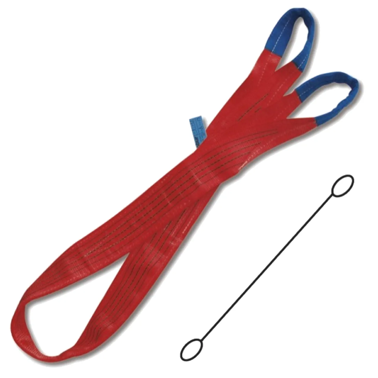 Fasce di Sollevamento ROBUR BETA con Asole Rinforzate Brache Cinghie Imbracatura 5 TON - immagine 2