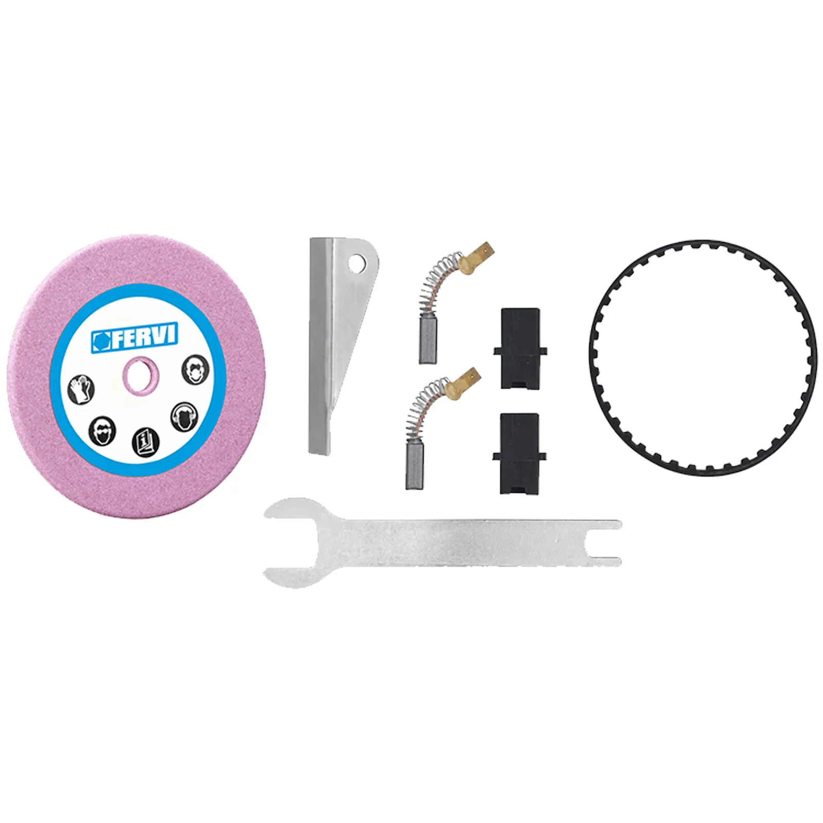 Affila Catene per Motosega Elettrico FERVI Affilatrice Affilacatene Professionale con Protezione Mola 0502 - immagine 2