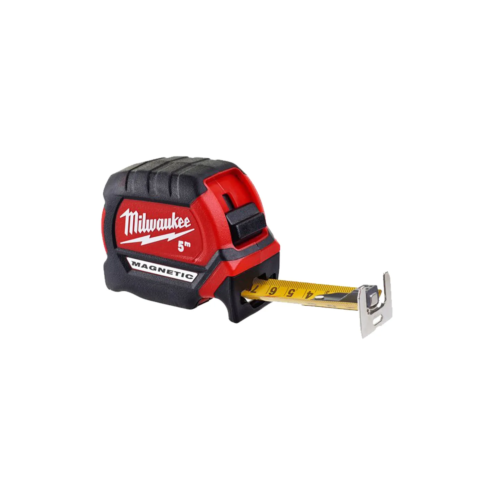 Flessometro Magnetico Scala Metrica MILWAUKEE Metro a Nastro da 5 – 8 – 10 metri Professionale Rinforzato Serie PREMIUM III - immagine 3