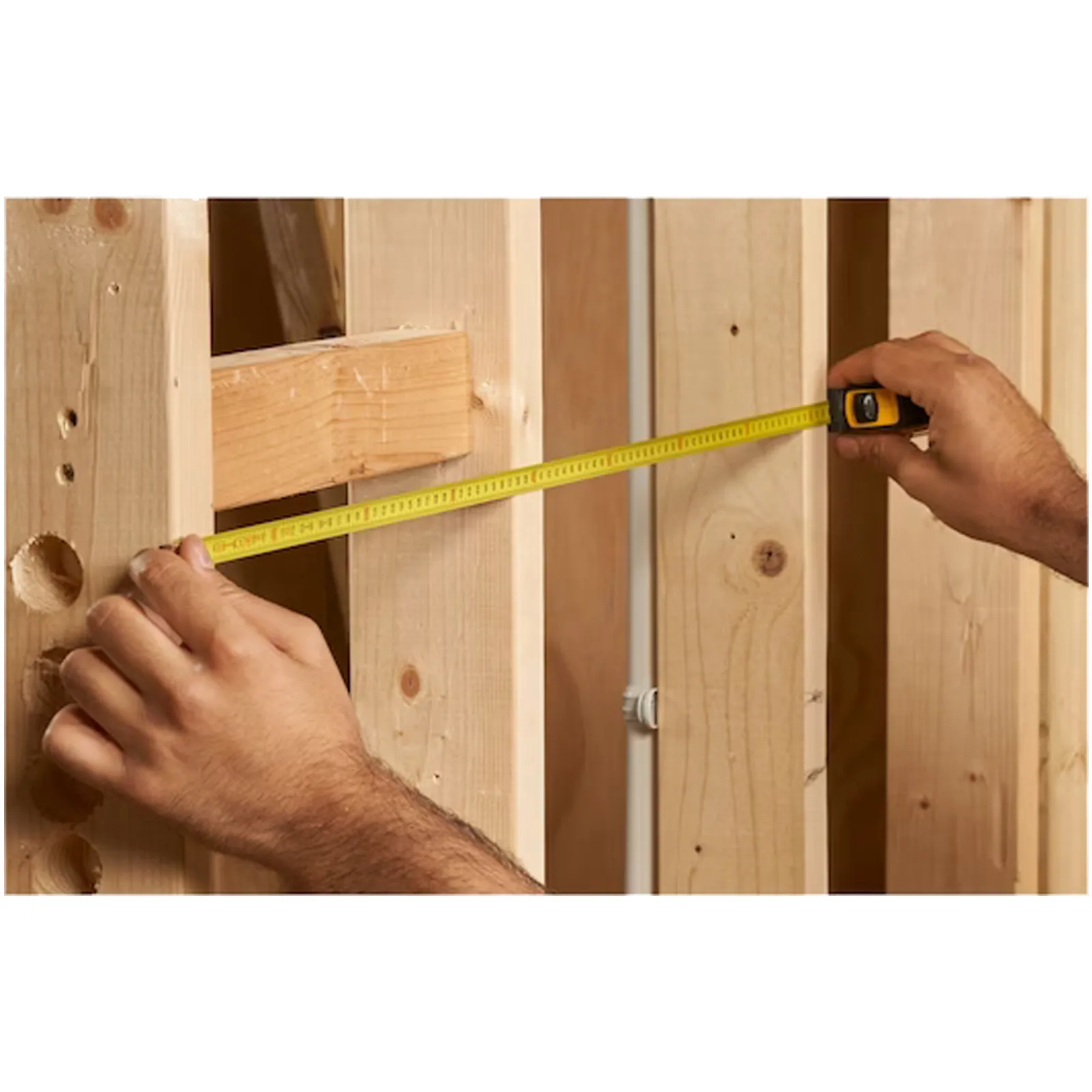 Flessometro Metro a Nastro Professionale STANLEY 3m 5m 8m modello TYLON in ABS Antiscivolo - immagine 5