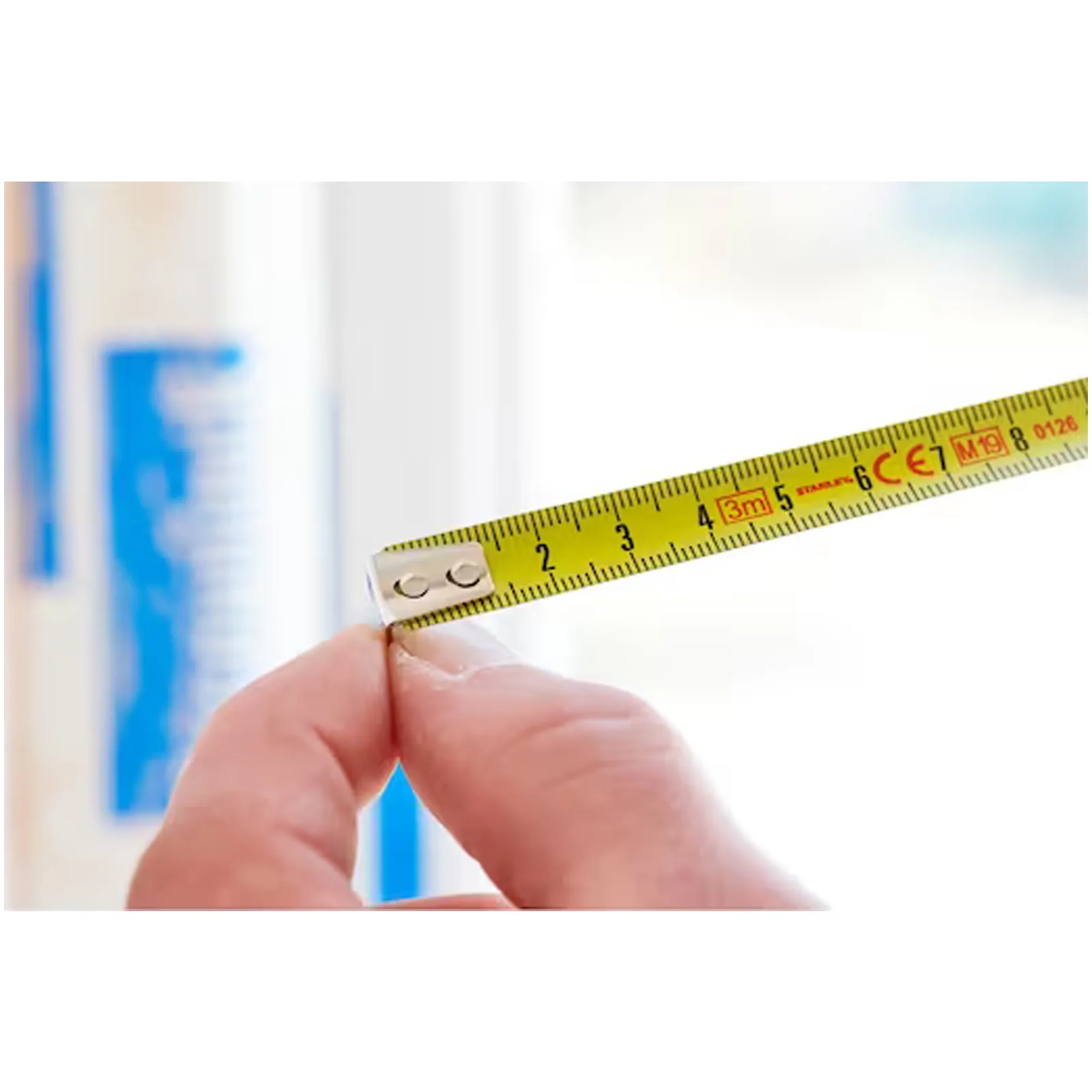 Flessometro Metro a Nastro Professionale STANLEY 3m 5m 8m modello TYLON in ABS Antiscivolo - immagine 7